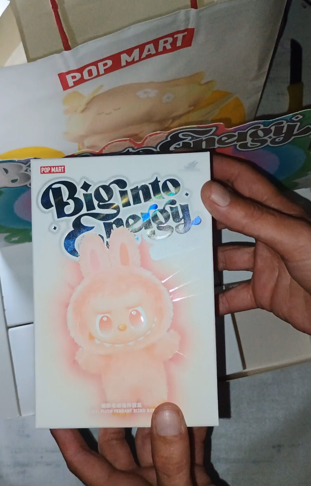 Big into Energy Labubu ORIGINAL